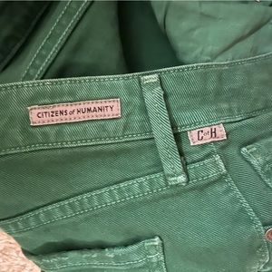 Distressed Green Jeans by Citizens of Humanity | 24